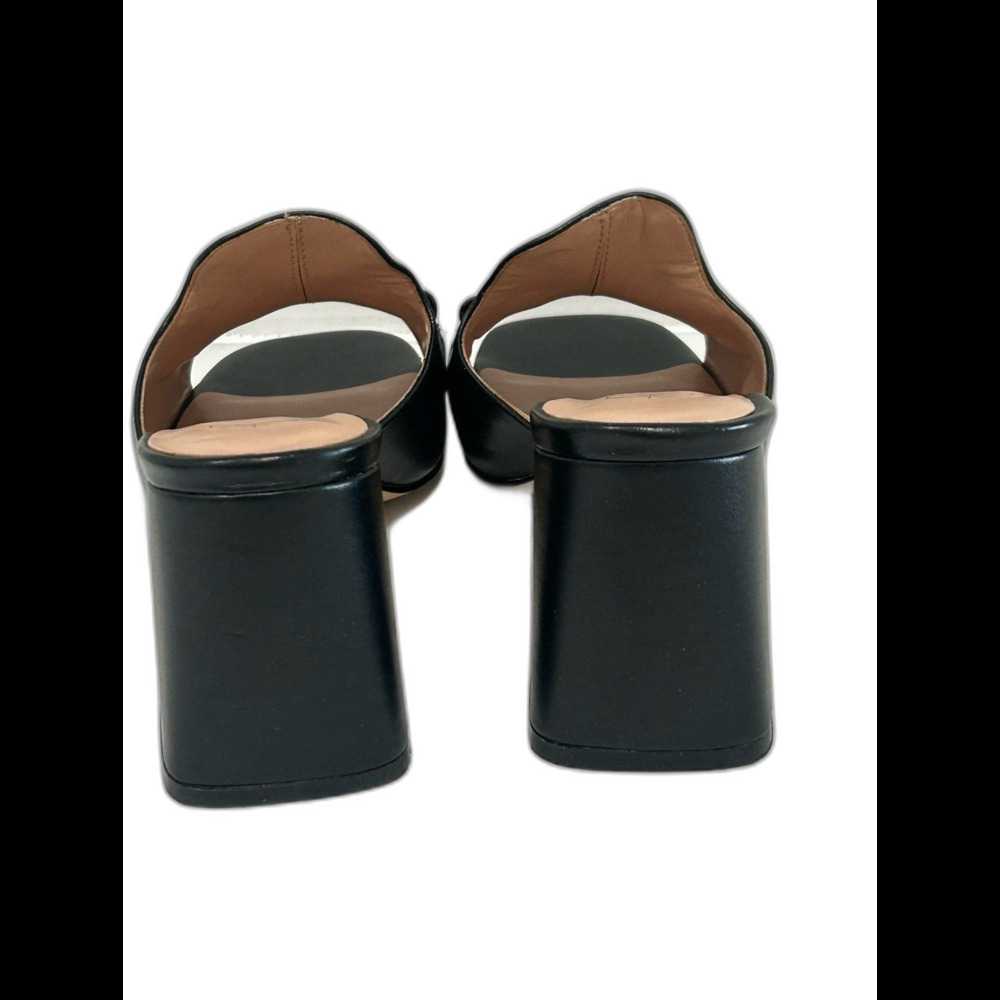 Ola Mules Sandals Women's Size 9 Color Black Anna Slip-ons Comfort Heels LNWOT - Picture 5 of 12
